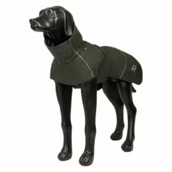 Rukka Hayton Eco Regnjakke Grønn -Kjæledyrutstyr Salgsbutikk rukka hayton eco regnjacka gron 34