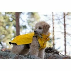 Rukka Stream Regndekke Navy Gul -Kjæledyrutstyr Salgsbutikk rukka stream regntacke gul ed