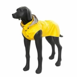 Rukka Stream Regndekke Navy Gul -Kjæledyrutstyr Salgsbutikk rukka stream regntaumlcke gul 06