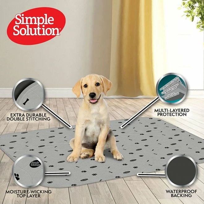 SIMPLE SOLUTION SimpleSolution Washable Dog Pads 2-p 4 SIMPLE SOLUTION SimpleSolution Washable Dog Pads 2-p - Bilde 2
