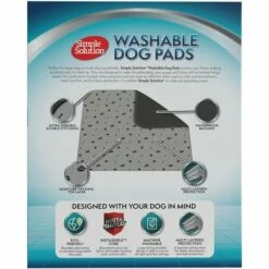SIMPLE SOLUTION SimpleSolution Washable Dog Pads 2-p 14 SIMPLE SOLUTION SimpleSolution Washable Dog Pads 2-p -Kjæledyrutstyr Salgsbutikk simplesolution washable dog pads 2 pack eb