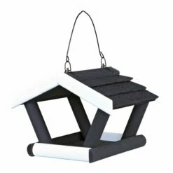 Trixie Natura Fuglemater Med Tak Svart