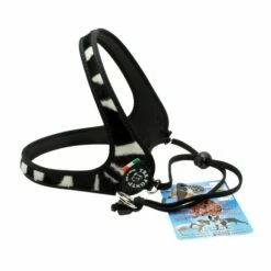 Tre Ponti Hundesele Med Bånd Sebra