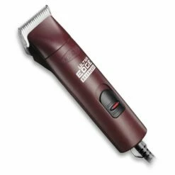 Andis AGCB UltraEdge Super 2-speed Clipper Burgundy -Kjæledyrutstyr Salgsbutikk trimmauskone andis agcb2 super 53