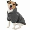 Be Nordic Hundegenser Hoodie Grå 2 Be Nordic Hundegenser Hoodie Grå -Kjæledyrutstyr Salgsbutikk trixie be nordic hoodie gra d2