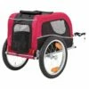Trixie Sykkelvogn Rød & Svart