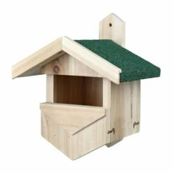 Trixie Fuglehus I Furu Med Firkantet Hull