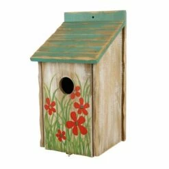 Trixie Fuglehus I Tre Med Blomster