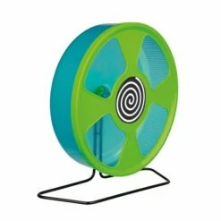 Trixie Tyst Hamsterhjul Plast 28 Cm -Kjæledyrutstyr Salgsbutikk trixie hamsterhjul plast cf