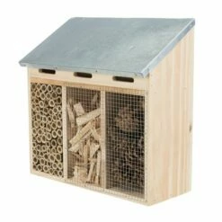 Trixie Insektshotell Av Tre I 3 Seksjoner