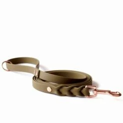 Tyylivoitto Hundekobbel Flettet Olivengrønn 16 Mm X 200 Cm