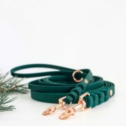 Tyylivoitto Hundekobbel Flettet Grønn -Kjæledyrutstyr Salgsbutikk tyylivoitto braid hihna smaragdi az d1