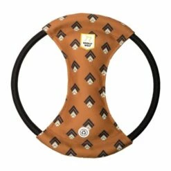 Woolly Wolf Frisbee Med Pipelyd Lysebrun